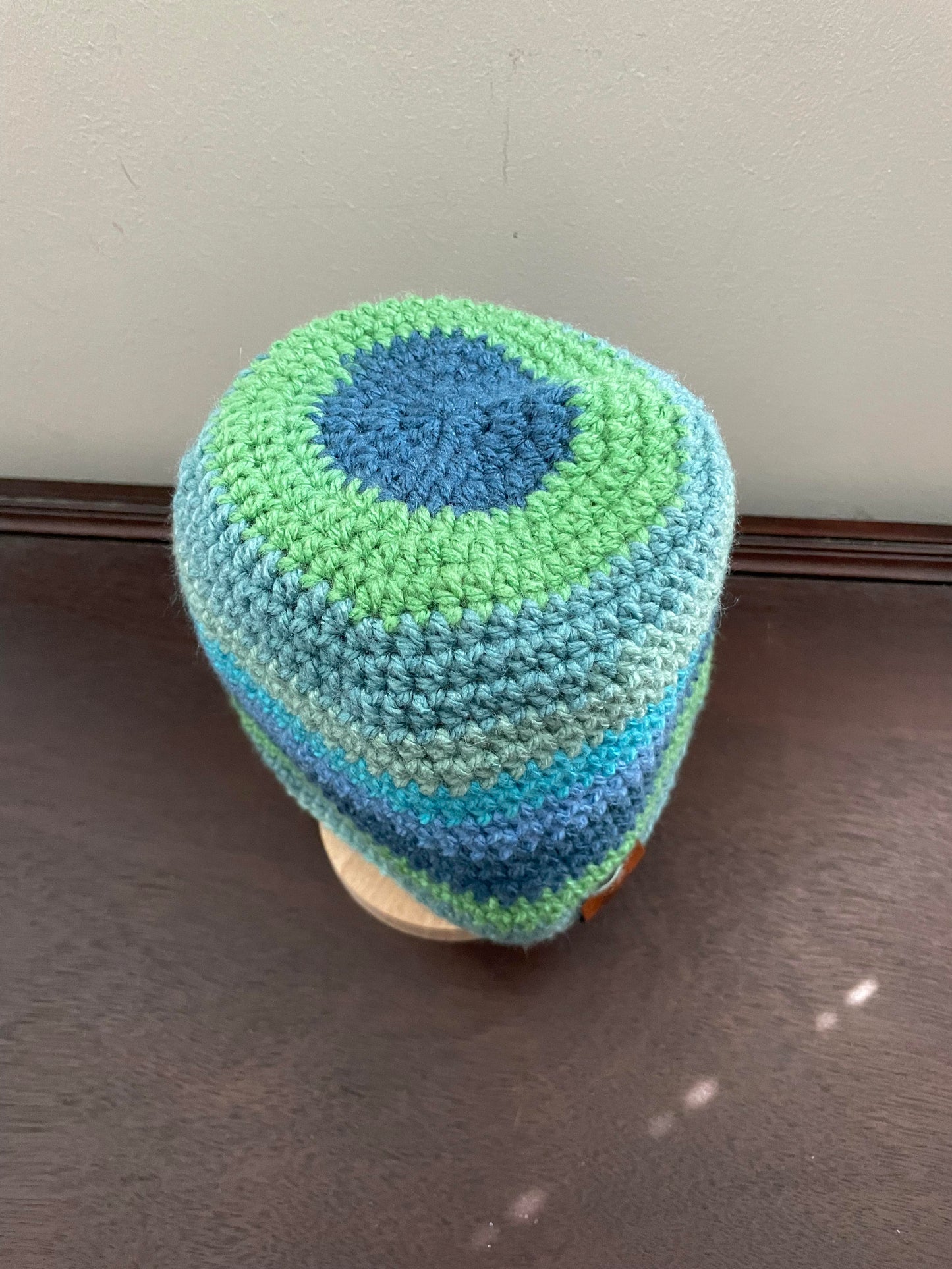 Dye beanie hat for child