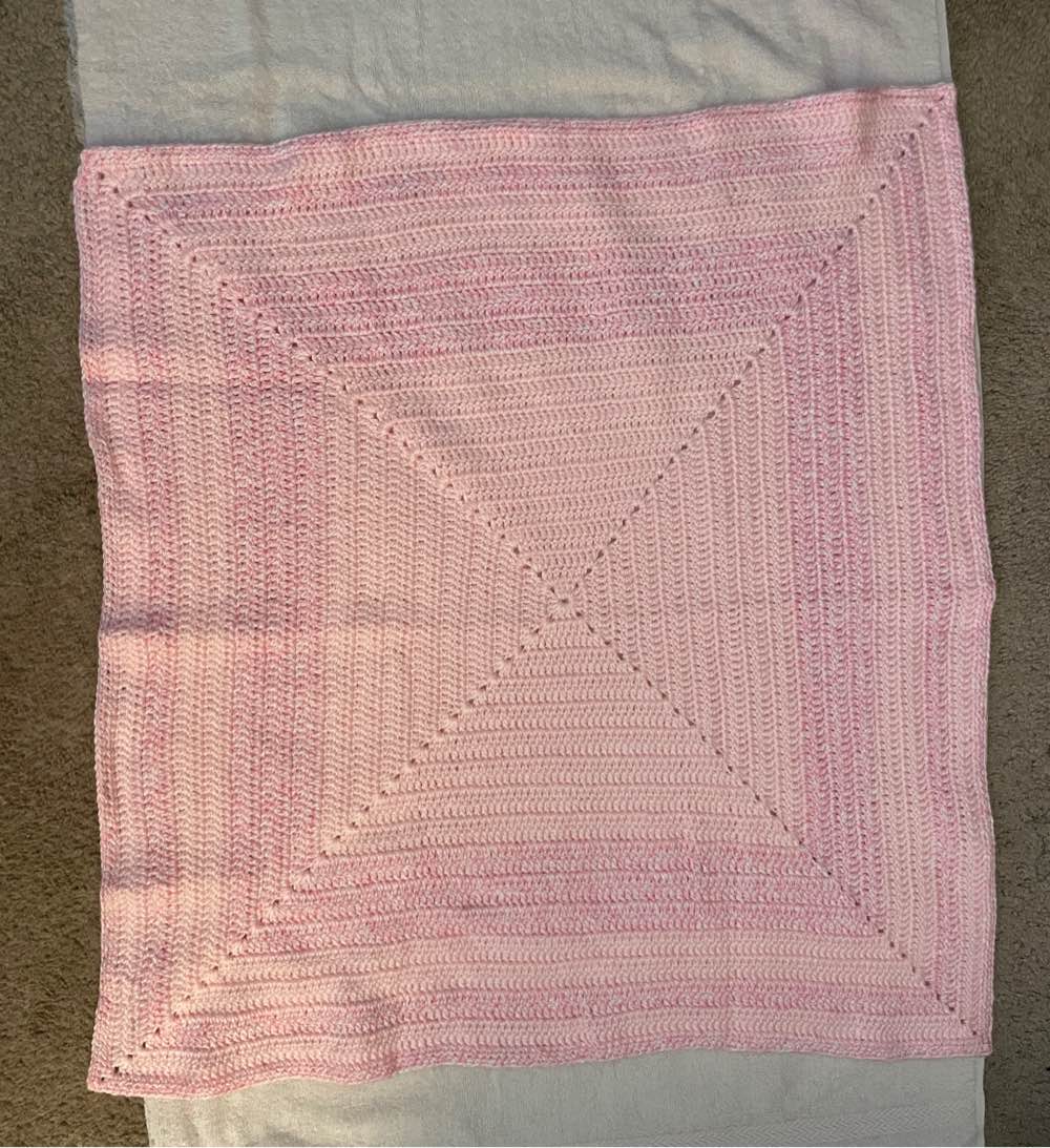 Travel baby blanket for car seat