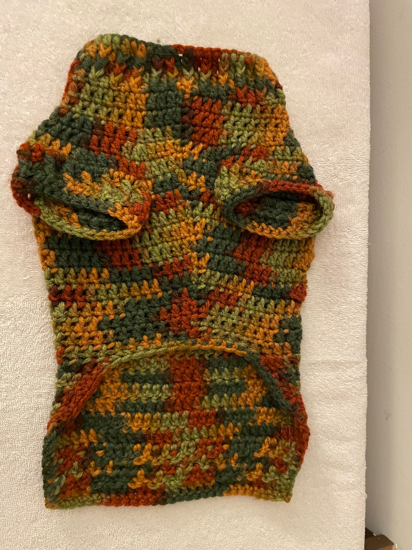 Dog Fall Dyed Sweater (medium)