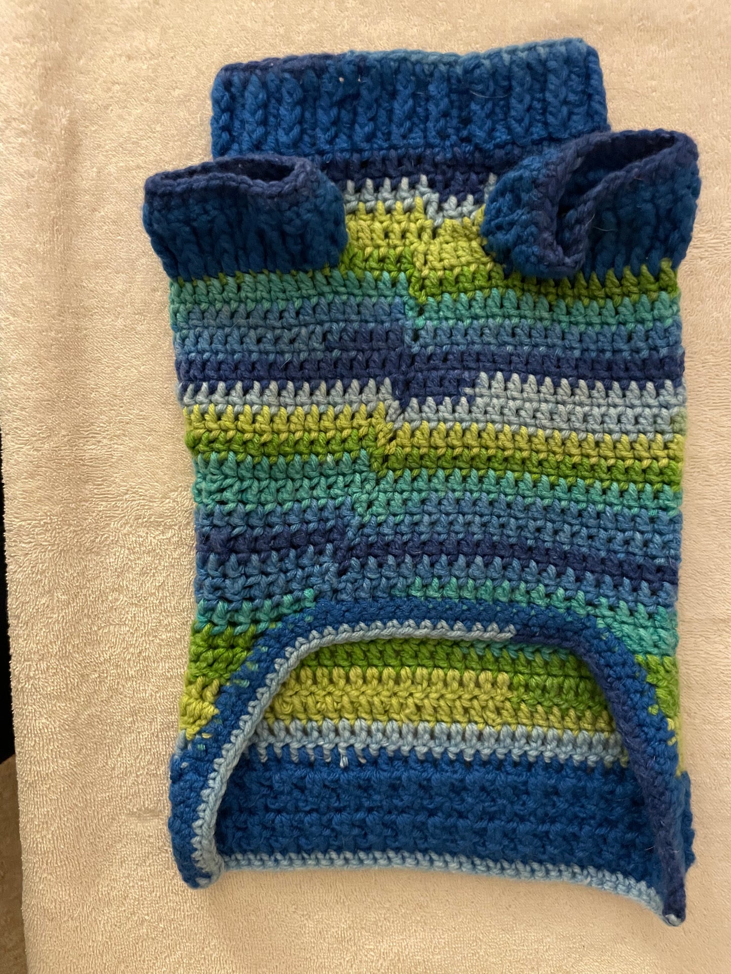 Dog Blue Dyed sweater (Medium)