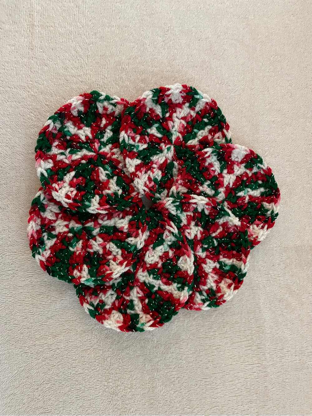 Christmas Crocheted coasters