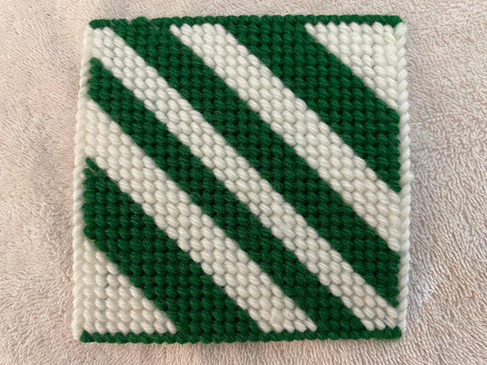 Plastic Canvas coasters