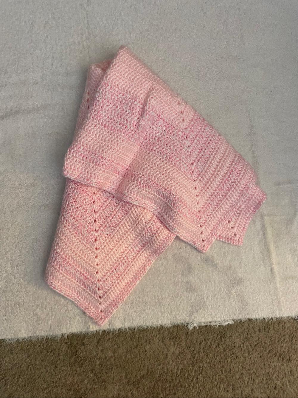 Travel baby blanket for car seat
