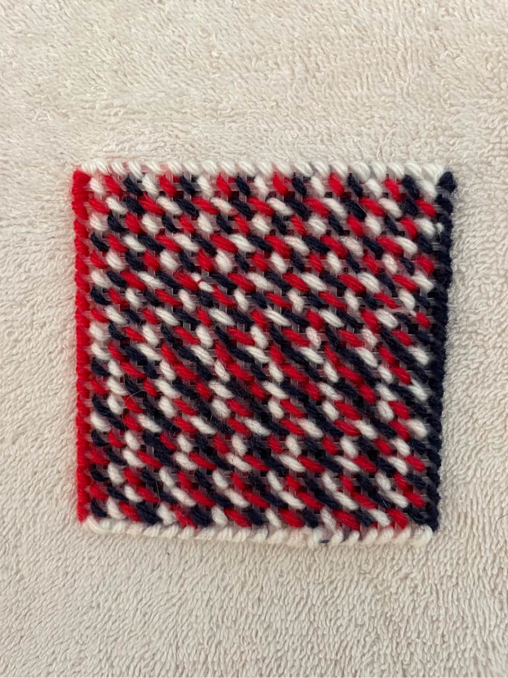 usa plastic canvas coasters mini