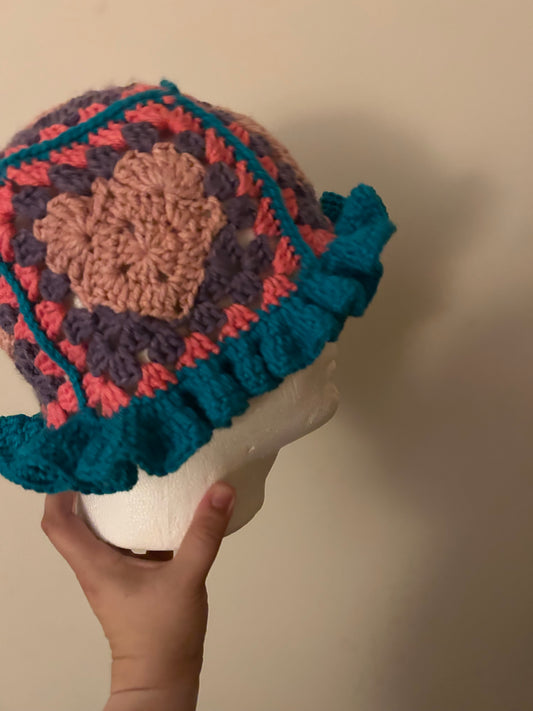 Heart bundles bucket hat/scarf