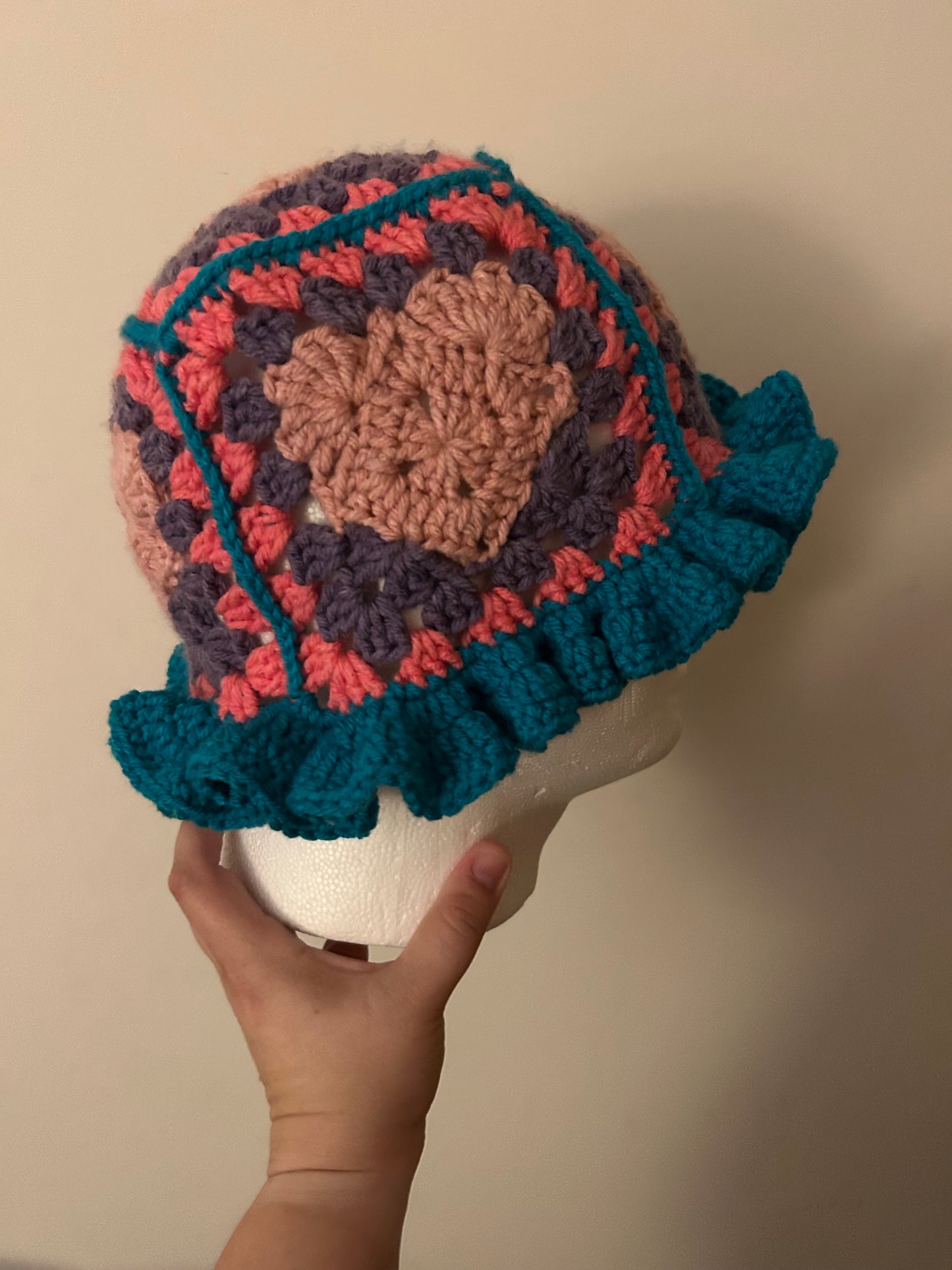 Heart bundles bucket hat/scarf