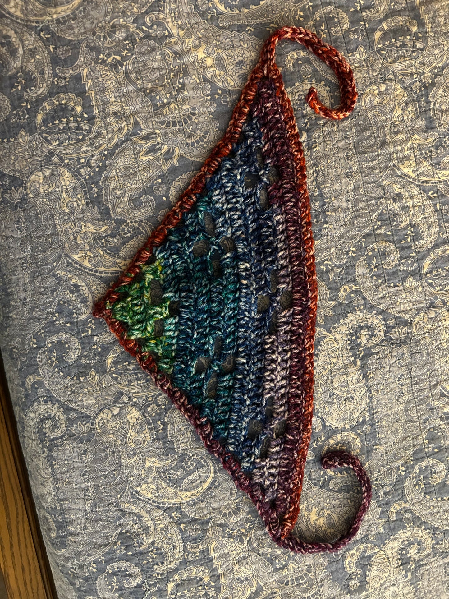 Mini flower bandana