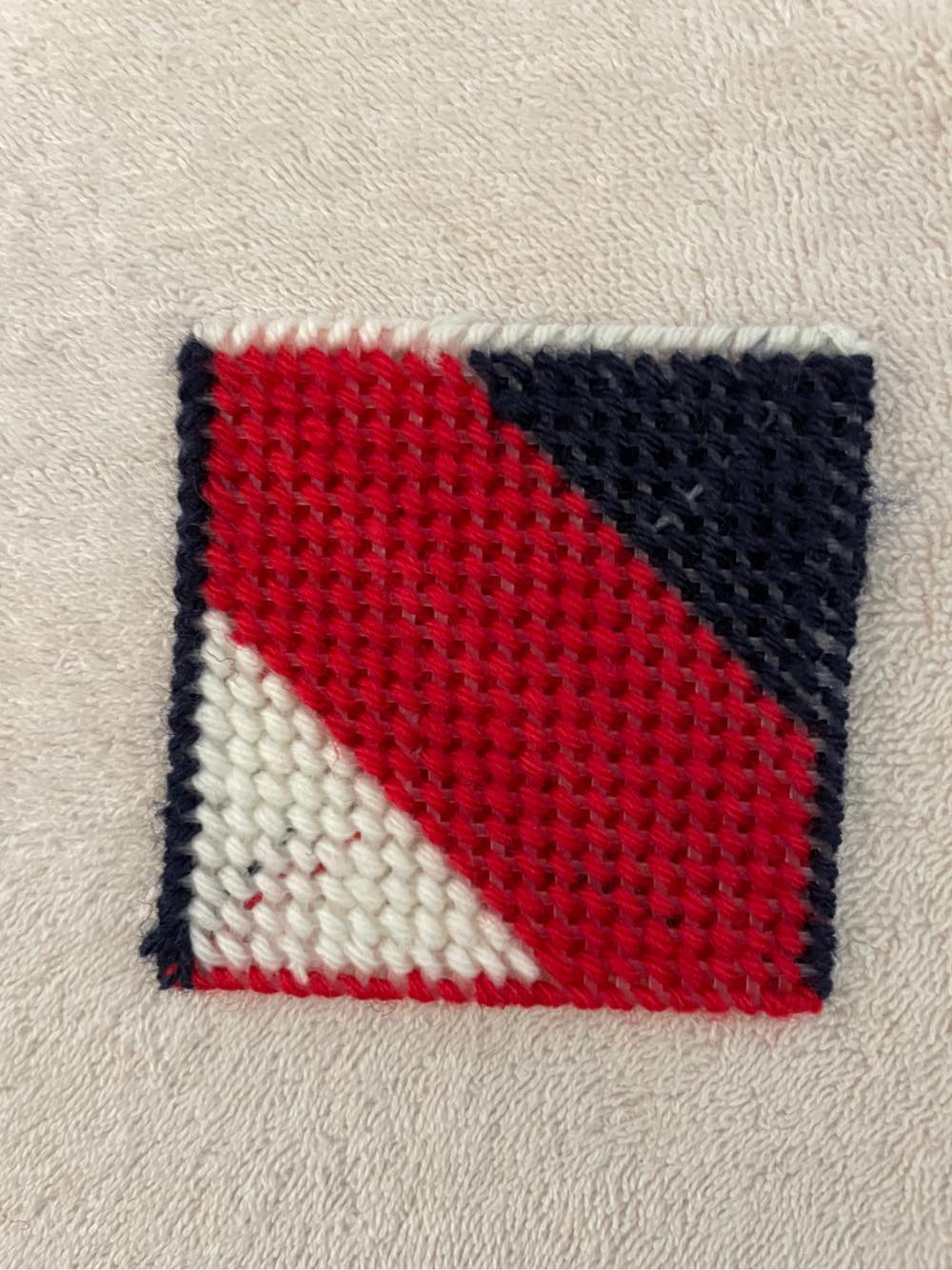 usa plastic canvas coasters mini