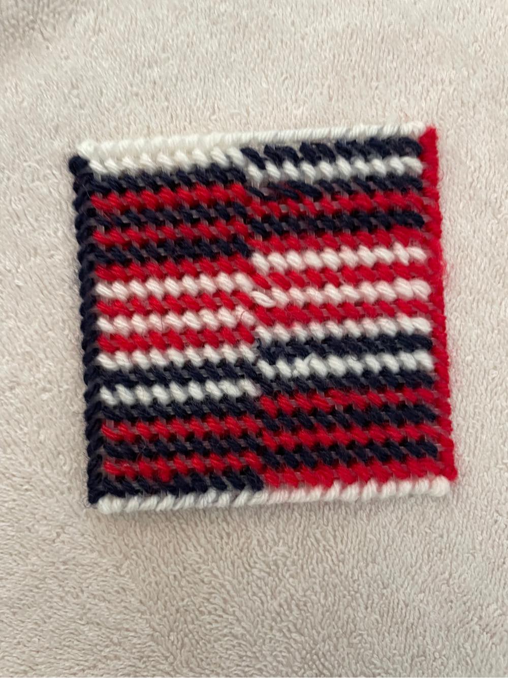 usa plastic canvas coasters mini